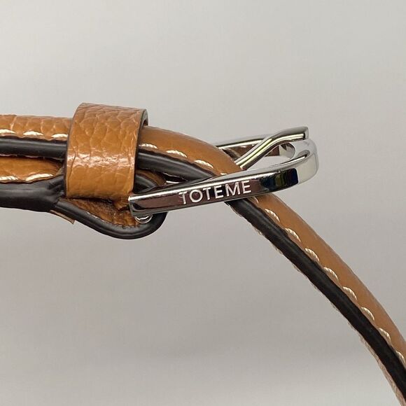 TOTEME T-Lock Top Handle Bag in Pebble Grain Leather - Picture 14 of 14